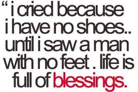 count your blessings